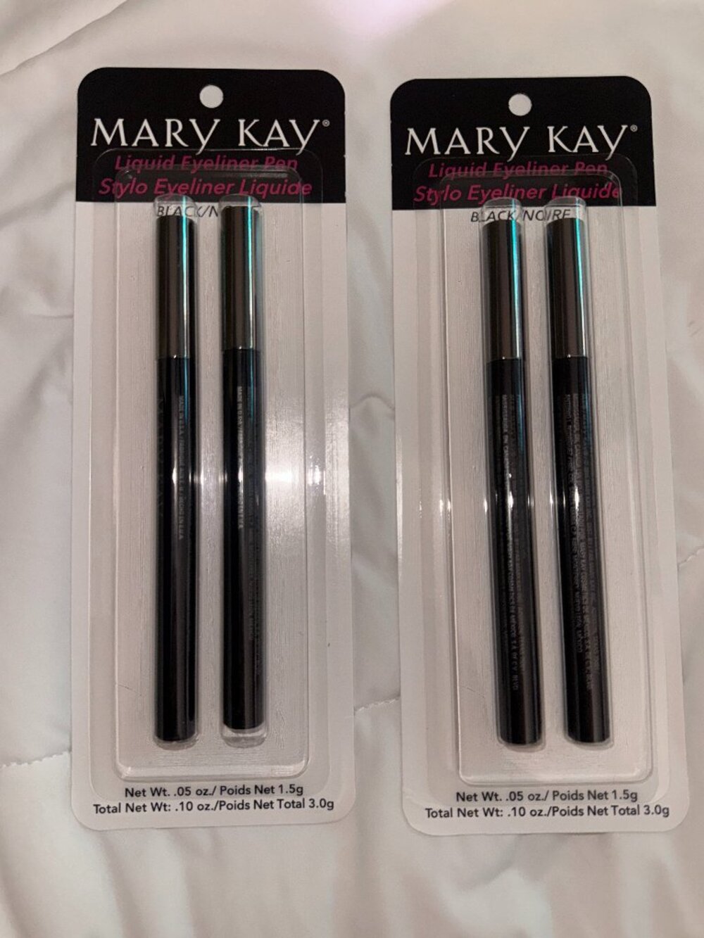 SEALED Mary Kay Liquid Eyeliner Pens in the shade Black/Noir